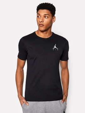 Jordan Nike Air KOSZULKA BAWEŁNIANA męska JUMPMAN sportowy T-shirt czarna