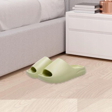 Домашние тапочки Тапочки унисекс Зелёные 38 на 39