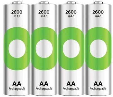 4x Akumulator R6 AA GP ReCyko 2600 mAh