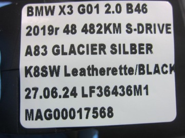 BMW X3 G01 F20 F25 F45 G20 F10 F02 SIRÉNA ALARMU 9493759 65759493759