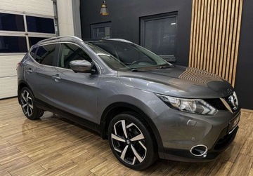 Nissan Qashqai II Crossover 1.6 dCi 130KM 2017 Nissan Qashqai 1.6 dCI 130KM automat PANORAMA bezwypadkowy gwarancja, zdjęcie 4