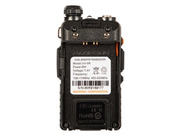 KRÓTKOFALÓWKA WALKIE TALKIE BAOFENG UV-5R 8W RADIOTELEFON DUŻY ZASIĘG