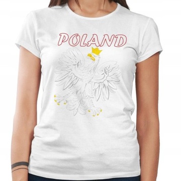 Koszulka damska POLSKA POLAND L