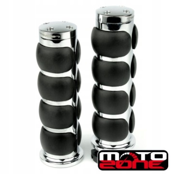 MANETKI CALOWE 685 CHROM CZARNA GUMA
