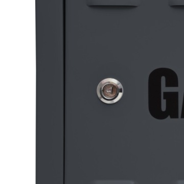 ГАЗОВАЯ ДВЕРЬ ГРАФИТ МАТОВЫЙ 20х25