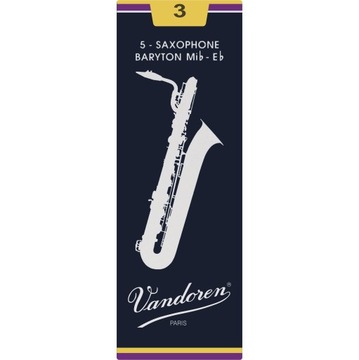 Трость для баритон-саксофона 3 Vandoren SR243
