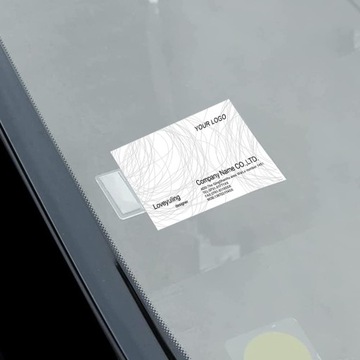 KLIPS UCHWYT NA BILET PARKINGOWY LEGITYMACJĘ INWALIDZKĄ AUTOSTRADOWY SZYBĘ