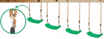 САДОВЫЕ КАЧЕЛИ ДЕТСКИЕ, СИДЕНЬЕ, ПРОЧНЫЕ ВЕРЕВКИ