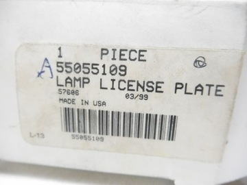 OSVĚTLENÍ TABULKY SPZ MOPAR JEEP CHEROKEE 55055109