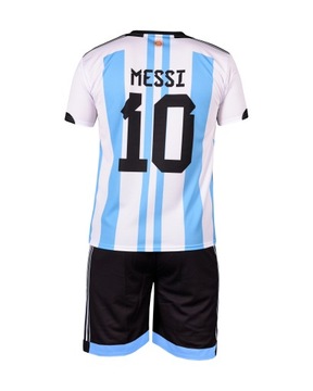 ФУТБОЛЬНЫЙ КОСТЮМ MESSI 10 НА НОЖКАХ АРГЕНТИНА размер 140