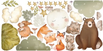 наклейки для детей Полана 200