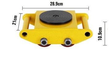 Rolka wózek platforma do przeprowadzek maszyn 6TON