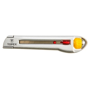 17B103 Nóż z ostrzem łamanym 18 mm, metalowy korpus