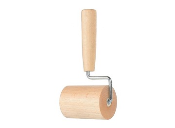 POLSKI DREWNIANY WAŁEK Z RĄCZKĄ DO CIASTA PIZZY