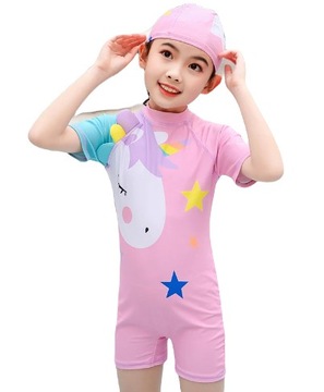STRÓJ KĄPIELOWY KOMBINEZON UNICORN UV UPF50 128