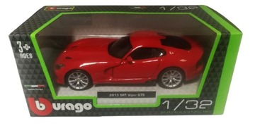 Model metal Bburago 1:32 DODGE Viper GTS SRT 2013