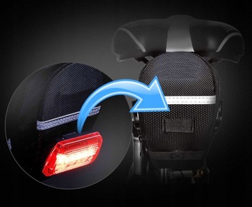 ВЕЛОСИПЕДНАЯ РОЗЕТКА ПОД СИДЕНЬЕМ ВЕЛОСИПЕДНАЯ СУМКА