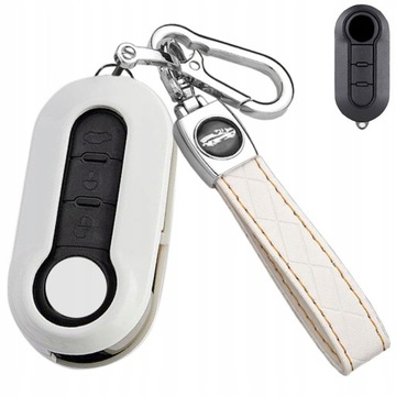 Etui pokrowiec na kluczyk 3 przyciski do Fiat 500