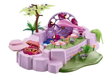 PLAYMOBIL 6563 ZACZAROWANY STAW Z KOŁEM WODNYM
