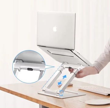 Регулируемая алюминиевая подставка TOUNEE для ноутбука MacBook iPad (LS07)