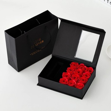 Ожерелье-мыльница Flower Box Red Roses