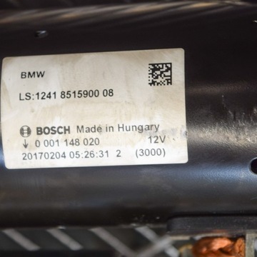 8515900 0001148020 STARTÉR BMW X5 F15 F85 XDRIVE 25 D 160KW 2017