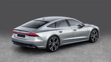 LIŠTA KUFRU NA NÁRAZNÍK AUDI A7 C8 2017+