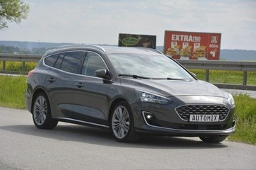Ford Focus IV Kombi 1.5 EcoBlue 120KM 2019 Ford Focus 1.5EcoBlue doinwestowany Vignale skóra, zdjęcie 8