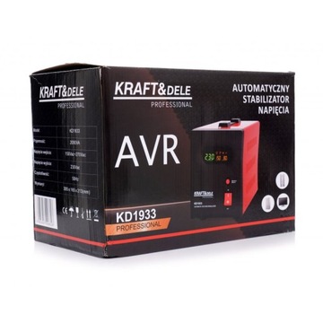 STABILIZATOR NAPIĘCIA PRĄDU AVR 2000VA DO AGREGATU