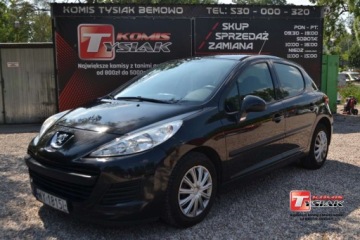 Peugeot 207 Hatchback 5d 1.4 VTi 95KM 2009 Peugeot 207 Bemowo 1.4 Benzyna 2009 rok produkcji KOMIS TYSIAK