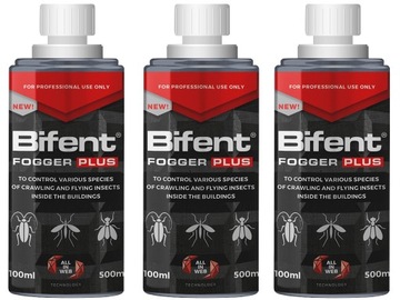 BOMBA PREPARAT ŚRODEK FOGGER NA PLUSKWY KARALUCHY MUCHY PRUSAKI (3 SZT)