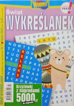 Krzyżówki Wiem! Świat WYKREŚLANEK 7/2023