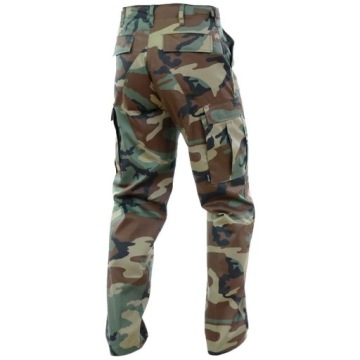 МУЖСКИЕ БОЕВЫЕ БРЮКИ MILITARY RUGGED M65 BDU T/C MIL-TEC WOODLAND M