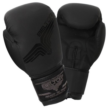 BELTOR TRENINGOWE RĘKAWICE BOKSERSKIE SPARINGOWE TIGER CZARNE 10OZ