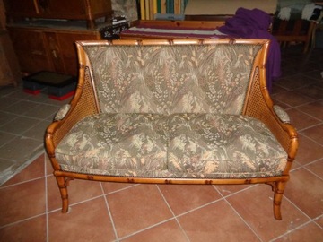 Kanapa wersalka sofa bambusowa