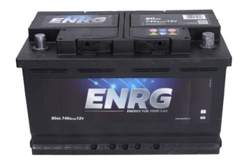 Аккумулятор 12В 80Ач 740А ENRG