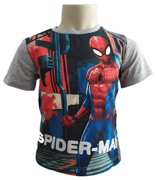 SPIDERMAN T-SHIRT KOSZULKA CHŁOPIĘCA MARVEL R98 3Y
