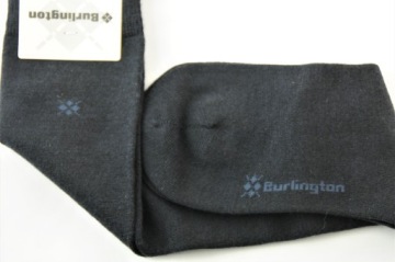 НОСКИ D BURLINGTON ШЕРСТЬ ТЕМНО-СИНИЕ 36-41 -50%