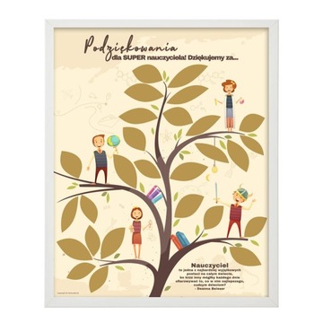 ПОСТЕР ДЛЯ УЧИТЕЛЯ 40х50 В РАМКЕ