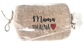 RĘCZNIK KĄPIELOWY PREZENT NA DZIEŃ MAMY MATKI HAFT