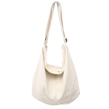 Shoulder Bag Environmental Protection High Capacity Durable White