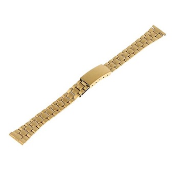 5 мужских золотых ремешков для часов из нержавеющей стали, сменный металлический ремешок, браслет 14 мм