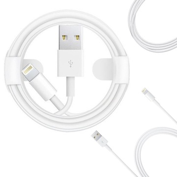 KABEL USB LIGHTNING DO IPHONE 7 8 X 11 12 13 14 1metr kompatybilny