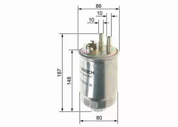 BOSCH FILTR PALIVA