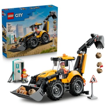LEGO City Жовта екскаватор-навантажувач 60480