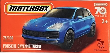 MATCHBOX PORSCHE CAYENNE TURBO HLF04 seria 2023