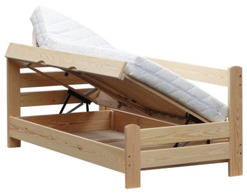 łóżko z regulowanym zagłówkiem 100x200 FLEXI !!!