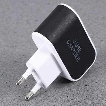 УНИВЕРСАЛЬНОЕ ЗАРЯДНОЕ УСТРОЙСТВО ПЕРЕМЕННОГО ТОКА С ТРИ USB-ПОРТАМИ