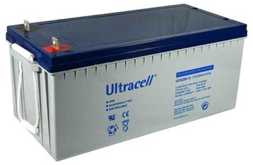 Akumulator AGM ULTRACELL UCG SOLAR 12V 200Ah GEL
