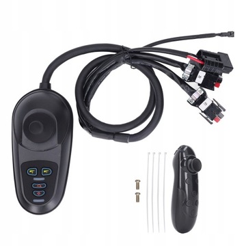Elektryczny kontroler typu joystick do wózka inwalidzkiego 4 porty AC